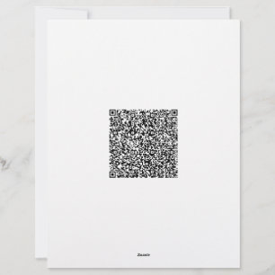 En-tête de lettre d'affaires moderne avec code QR