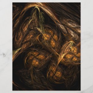 En-tête de lettre d'art Abstrait de Mère Terre