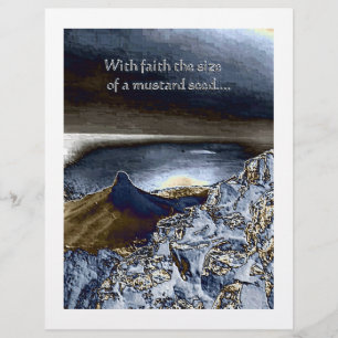 En-tête de lettre de graines de moutarde