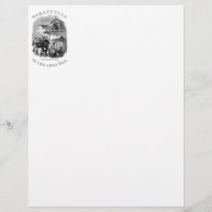 En-tête de lettre de guerre civile