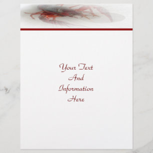 En-tête de lettre de homard