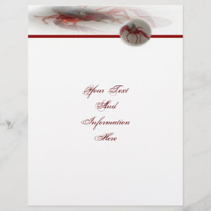 En-tête de lettre de homard