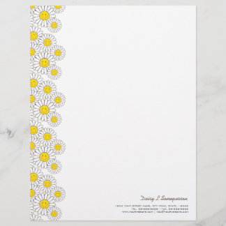 En-tête de lettre de sourire de Personalizable de