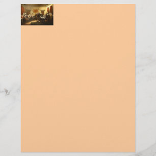 En-tête de lettre Déclaration d'indépendance