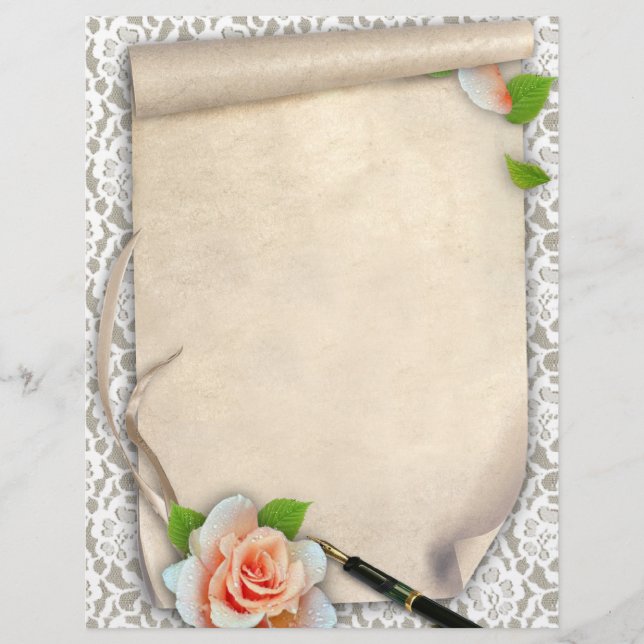 En-tête De Lettre Défiler (Devant)