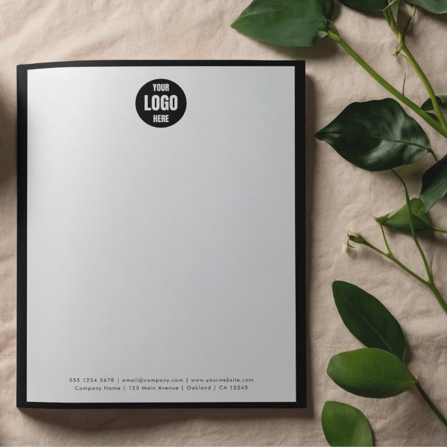 En-tête de lettre d'entreprise | Moderne (Corporate Letterhead | Modern
)
