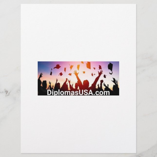 En-tête De Lettre diplôme d'études collégiales ou diplôme d'études s (Devant)