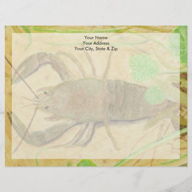 En-tête De Lettre Écrepoisson (Devant)
