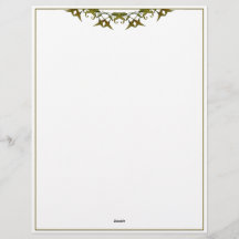 Élégant feuille vert