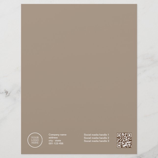 En-tête De Lettre En-tête (Devant)