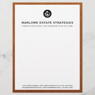 En-tête De Lettre En-tête du bureau du droit