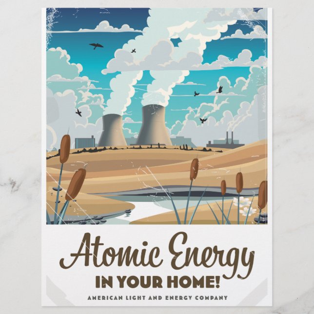 En-tête De Lettre Énergie atomique commerciale (Devant)