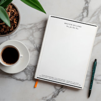 En-tête De Lettre Entreprise personnalisée professionnelle