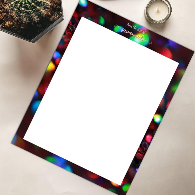 En-tête De Lettre Étincelle rouge foncé (Créateur téléchargé)