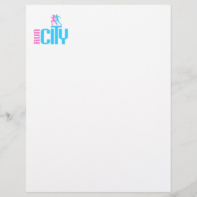 En-tête De Lettre Exécuter la ville (Devant)