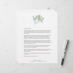En-tête De Lettre Festive Joyeux Noël Lettres Modèle