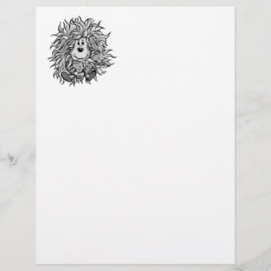 En-tête De Lettre Fidel la petite Letterhead de Forest Goblin