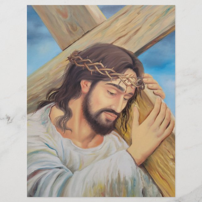 En-tête De Lettre Foi chrétienne Jésus Christ (Devant)