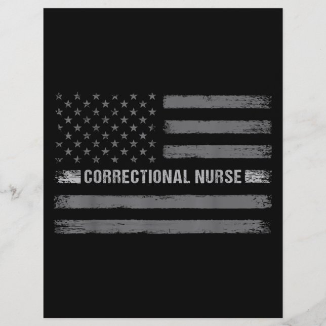 En-tête De Lettre Infirmière correctionnelle États-Unis Indicateur S (Devant)