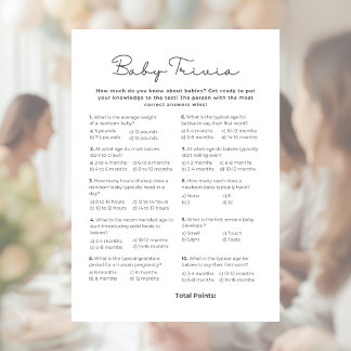 En-tête De Lettre Jeu de quiz pour bébé pour la fête de bébé avec ré
