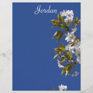 En-tête de lettre Jordan Blossom
