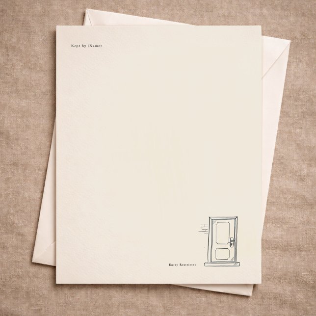 En-tête De Lettre Journal intime/Écriture de lettres Quiétude de la  (Créateur téléchargé)
