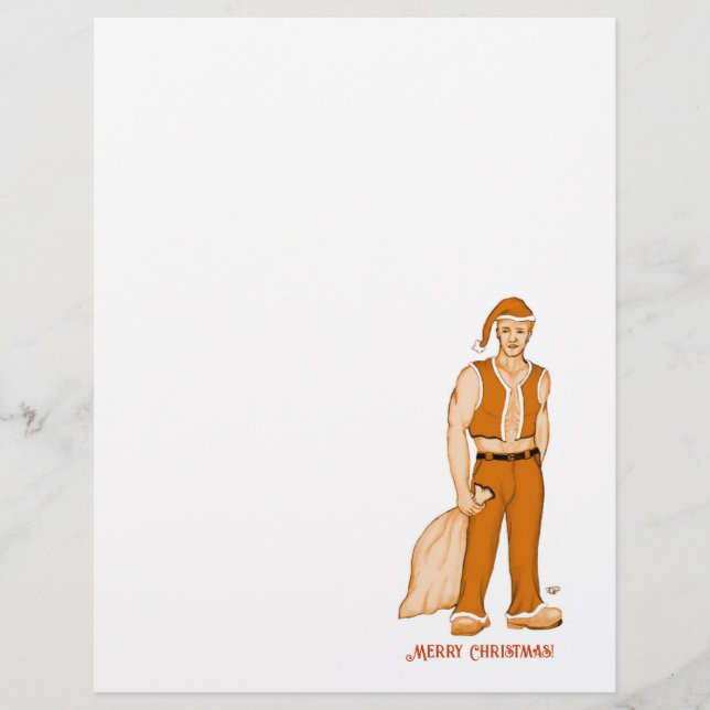 En-tête De Lettre Le nouveau Père Noël - Joyeux Noël ! (Devant)