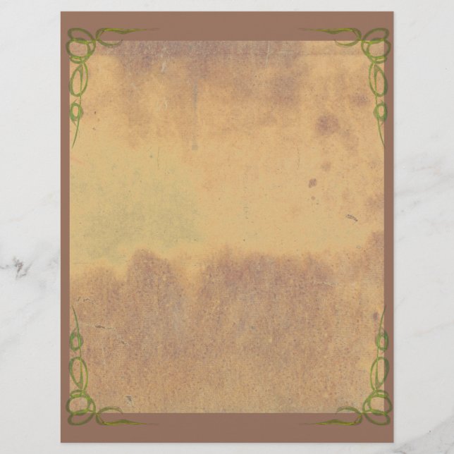 En-tête De Lettre Lettre de Steampunk (Devant)