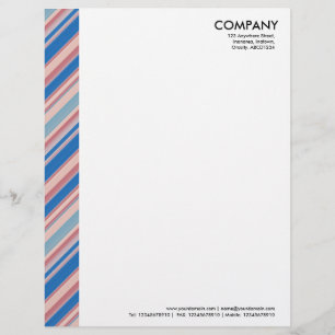 En-tête De Lettre Marge de couleur - Bandes 310515 (011)