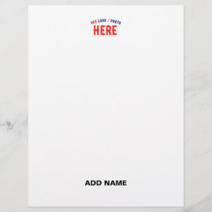 EN-TÊTE DE LETTRE MARQUE BLANCHE MODERNE ET PERSONNALISABLE VÉRIFIÉE