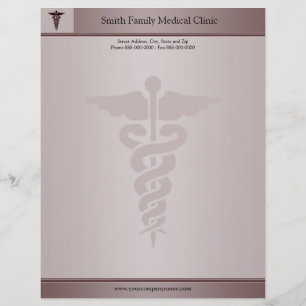 En-tête De Lettre Médecin Médicale Docteur en chef