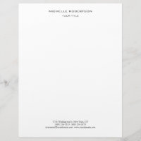 Minimaliste moderne professionnel