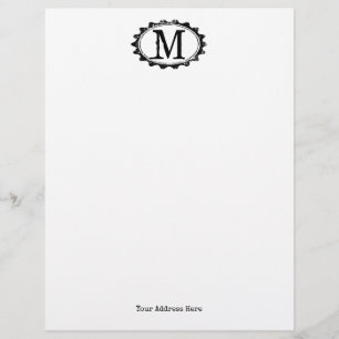 En-tête De Lettre Modèle vintage d'en-tête de lettre d'affaires de