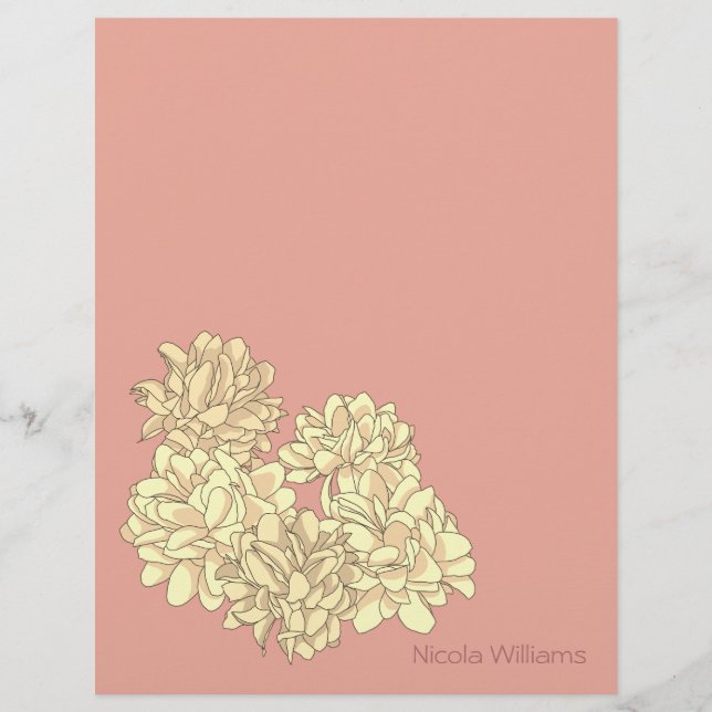 En-tête De Lettre Mon Happy En-tête Hier (Devant)