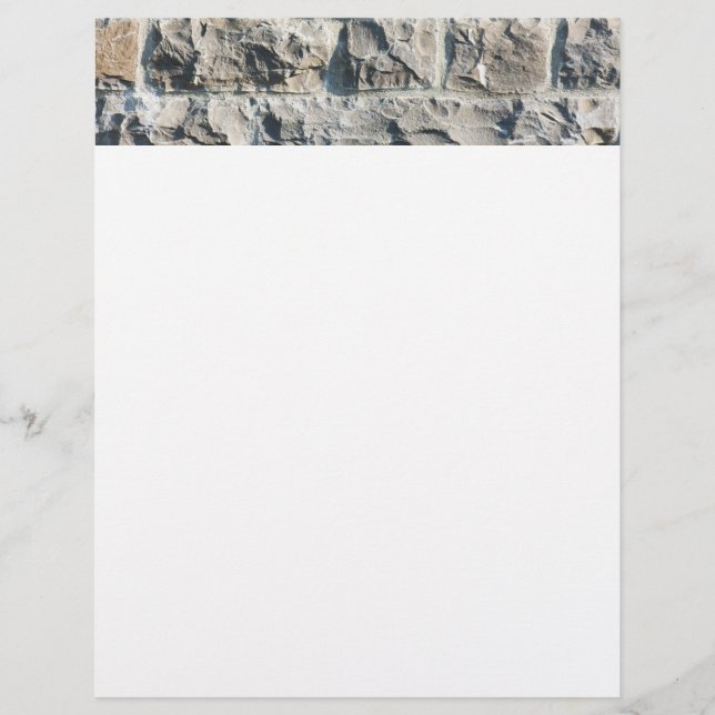 En-tête De Lettre Motif Stony (Devant)