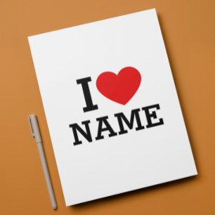 En-tête De Lettre Nom du coeur
