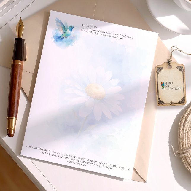 En-tête De Lettre Oiseaux de l'air (Créateur téléchargé)