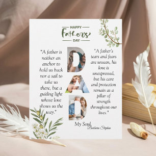 En-tête De Lettre Olive Branch Bonne Fête des pères