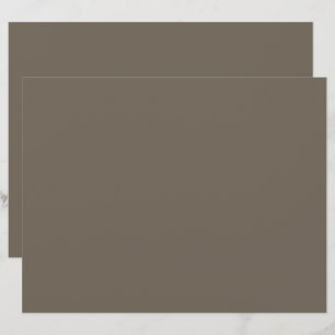 En-tête De Lettre Papier à lettres marron minimaliste   Papeterie mo
