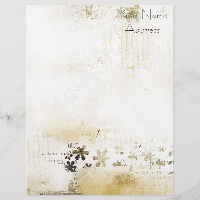 en-tête de lettre personnalisé (Devant)