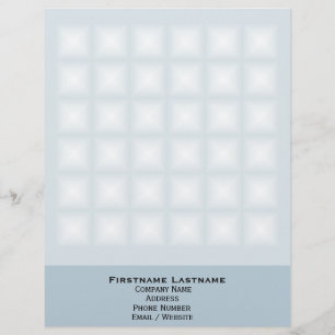 En-tête De Lettre Personnalisée Carreaux de gemme étincelants Choisissez votre cou
