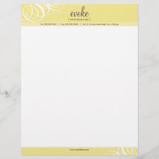 En-tête De Lettre Personnalisée LETTRE D'ENTREPRISE :: vogue de concepteur 3