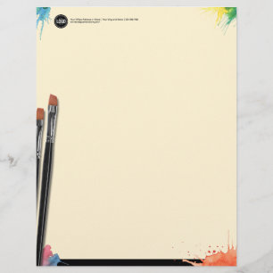 En-tête De Lettre Personnaliser l'entreprise   Articles d'art