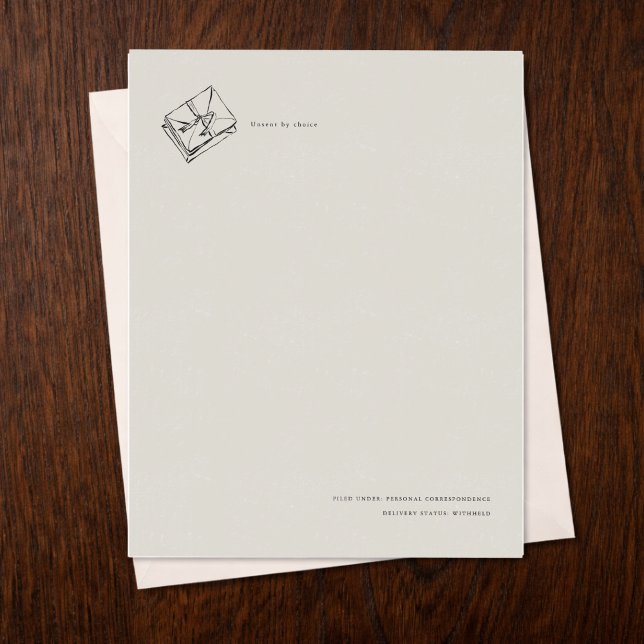 En-tête De Lettre Régence Épistolaire Sombre Académie (Créateur téléchargé)