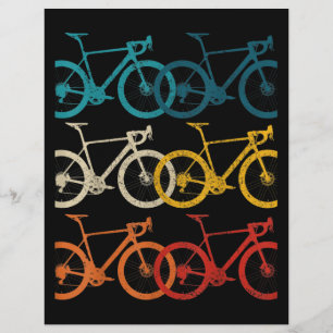 En-tête De Lettre Vélo vintage Vélo de route Vélo de course