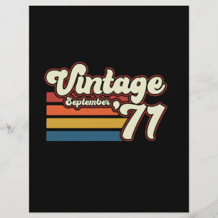 En-tête De Lettre Vintage 1971 50e anniversaire