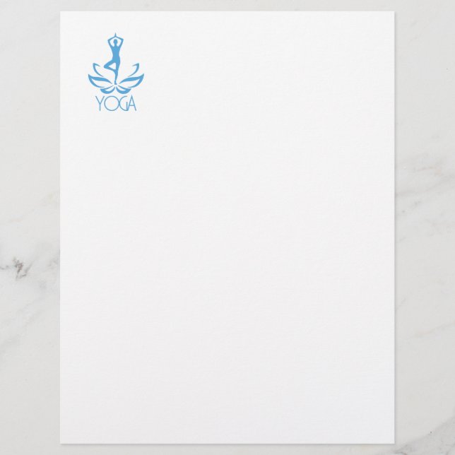 En-tête De Lettre Yoga (Devant)