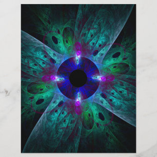 En-tête de l'oeil Abstrait