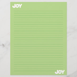 En-tête de mot joyeux
