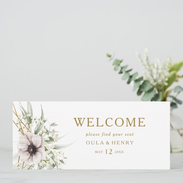 En-tête de siège Eucalyptus Gold Géométrique (Debout devant)